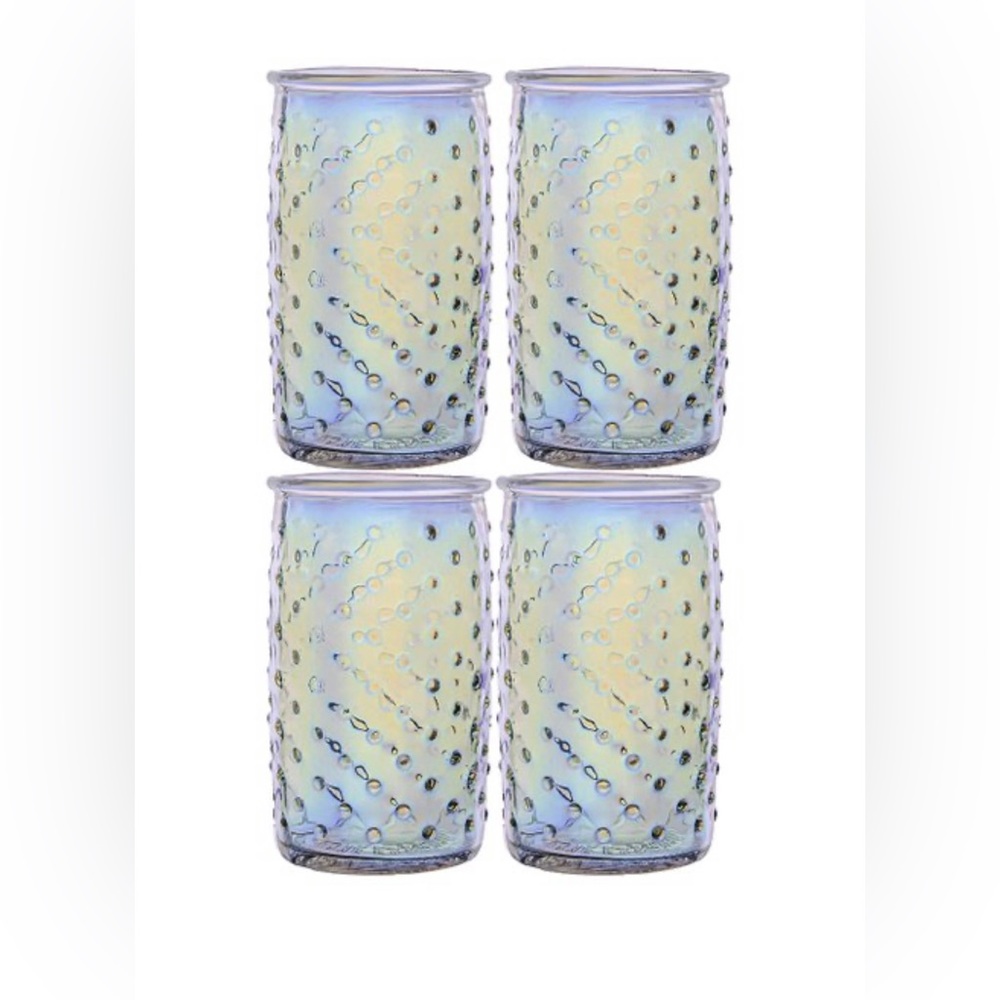 Iridescent highball glass